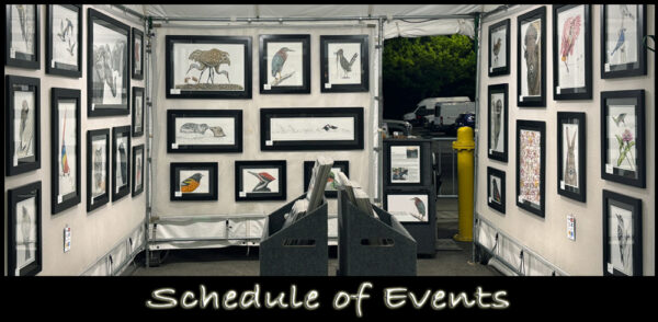 schedule of events
